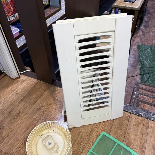 세척 후 전면 그릴